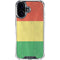 Bolivia Flag Distressed iPhone 16 Clear Case